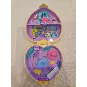 1994 Polly Pocket Vintage Strollin' Baby Compact, Missing Babies And Closet